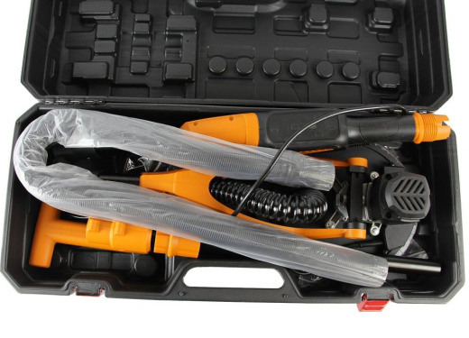 Складная шлифовальная машинка ASPRO-1010A в кейсе для транспортировки