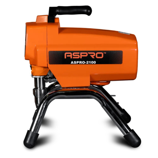 Безвоздушный окрасочный аппарат Aspro 2100 NEW, вид сбоку