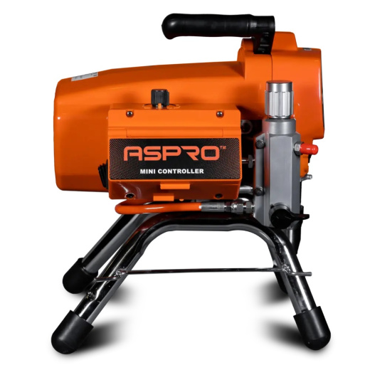 Окрасочный аппарат Aspro 2100 NEW — вид сбоку на контроллер
