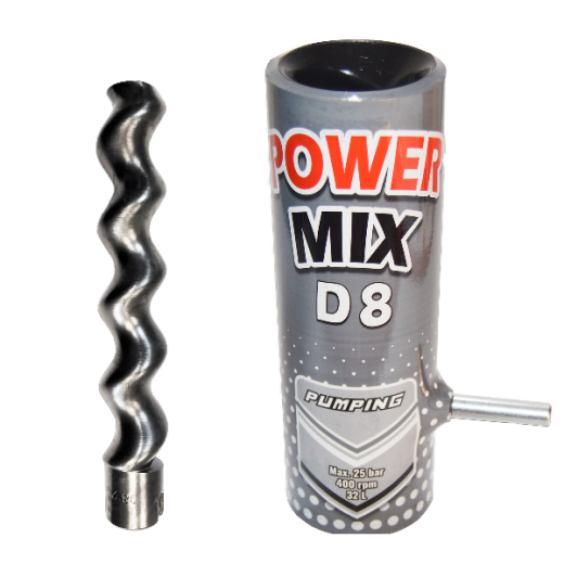 Шнековая пара D8-2 Powermix для штукатурных станций