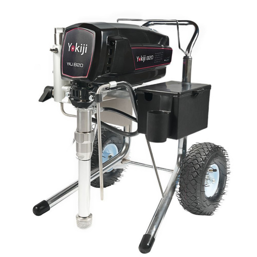 Профессиональный окрасочный аппарат YOKIJI 820 на колесной тележке