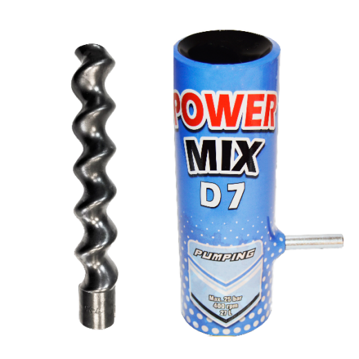 Шнековая пара D7-2,5 Powermix для штукатурных станций