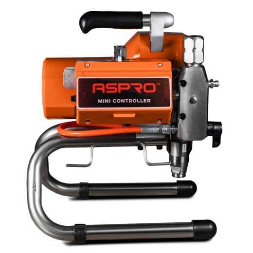 Безвоздушный окрасочный аппарат Aspro 2300 NEW на стальной опоре