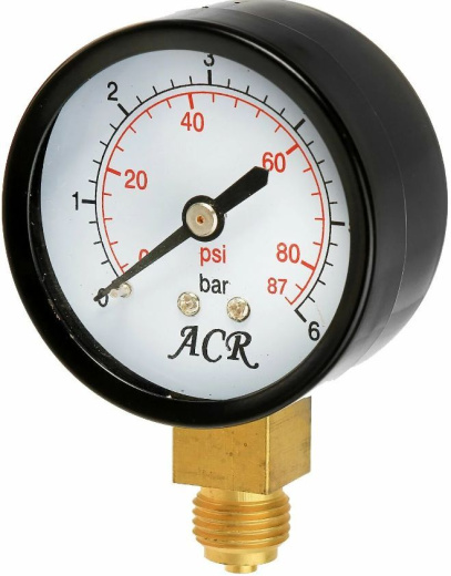 Манометр радиальный 6 bar ACR
