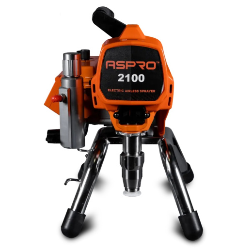 Безвоздушный окрасочный аппарат Aspro 2100 NEW, вид спереди